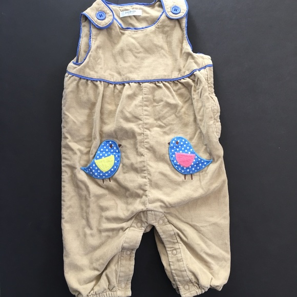 Mini Boden Bird Overalls